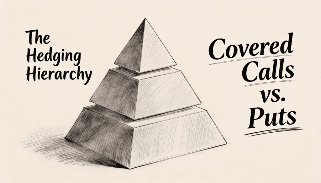 The Hedging Hierarchy- Covered Calls vs. Puts as Your Primary Portfolio Defense