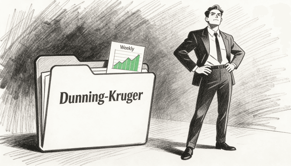 The Dunning-Kruger Investment Portfolio- Why You Think You're a Pro After One Green Week