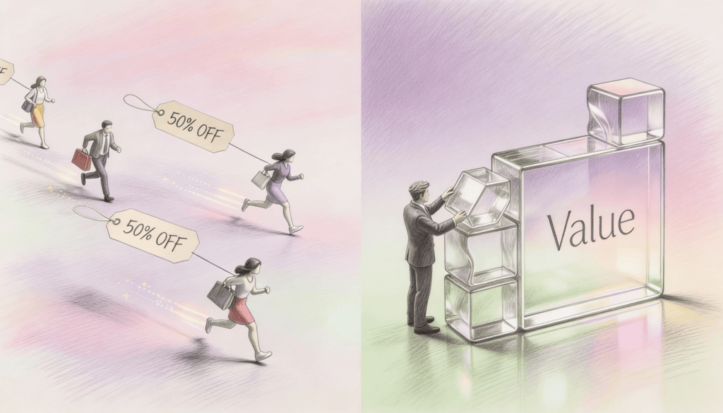 Why Humans Love Price but Wealth is Built on Value