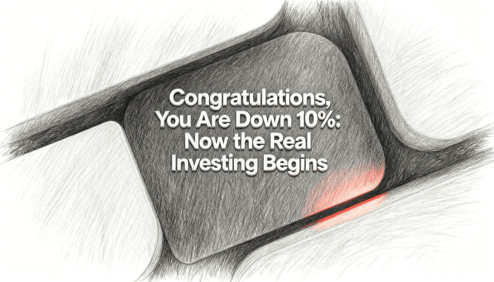 Congratulations, You Are Down 10%- Now the Real Investing Begins