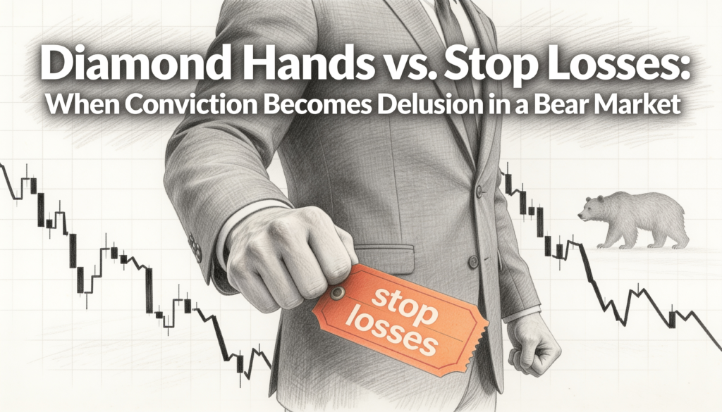 Diamond Hands vs. Stop Losses- When Conviction Becomes Delusion in a Bear Market