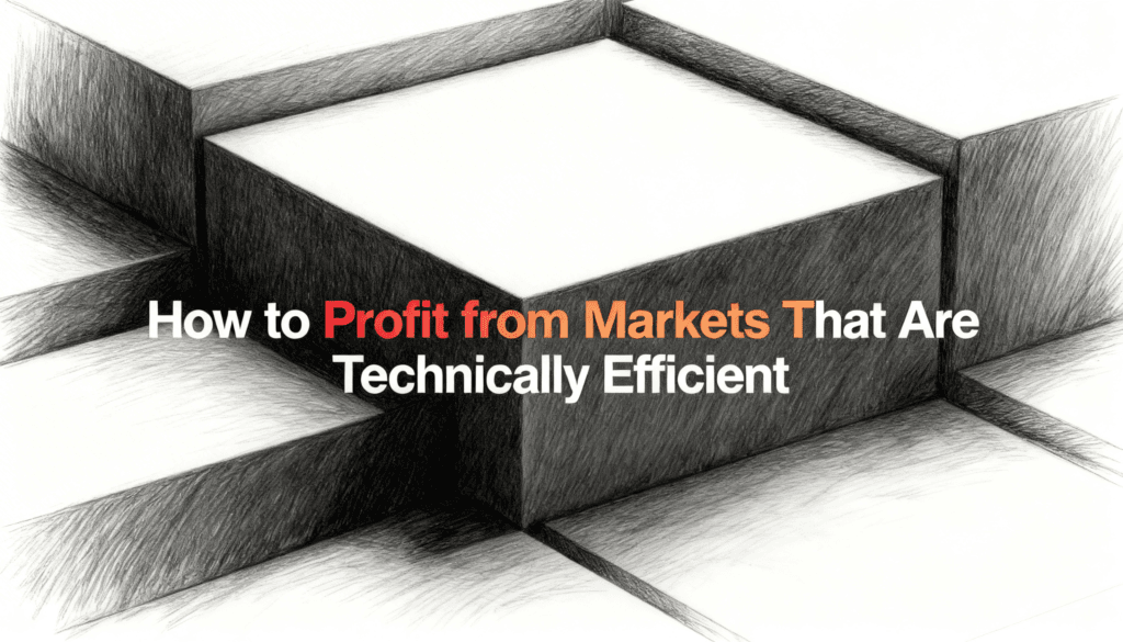 How to Profit from Markets That Are Technically Efficient