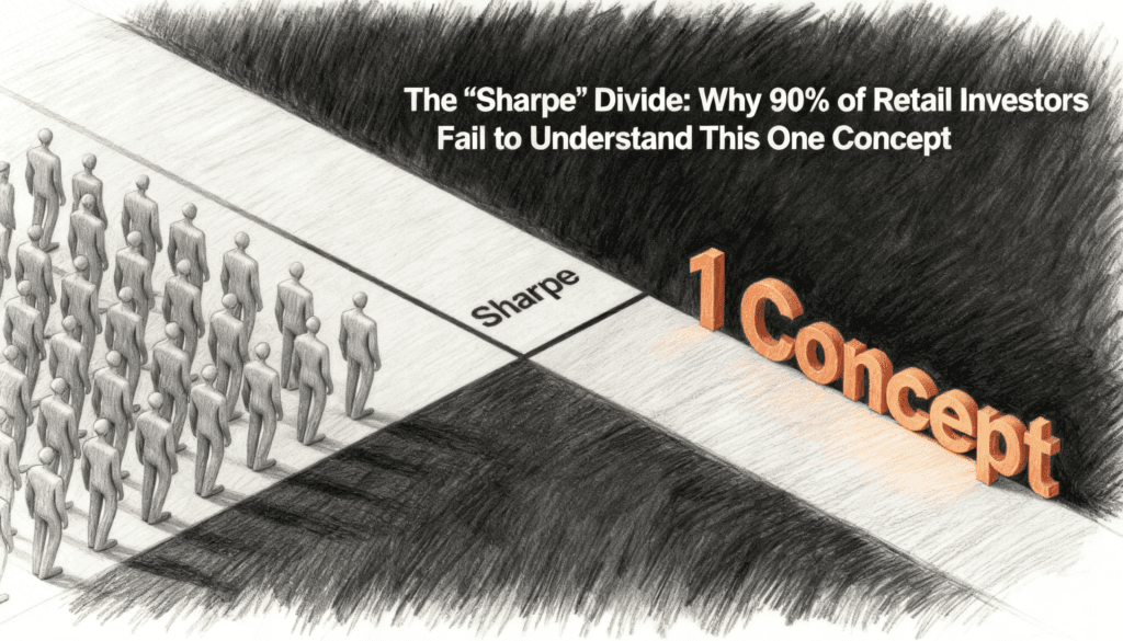The Sharpe Divide- Why 90% of Retail Investors Fail to Understand This One Concept