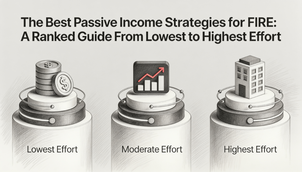 The Best Passive Income Strategies for FIRE- A Ranked Guide From Lowest to Highest Effort
