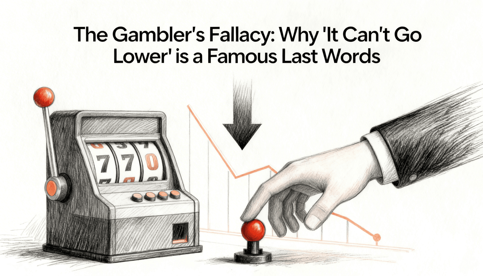 The Gambler's Fallacy- Why It Can't Go Lower is a Famous Last Words