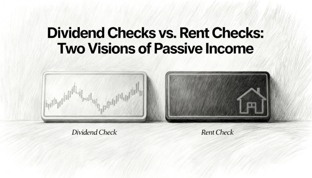 Dividend Checks vs. Rent Checks- Two Visions of Passive Income