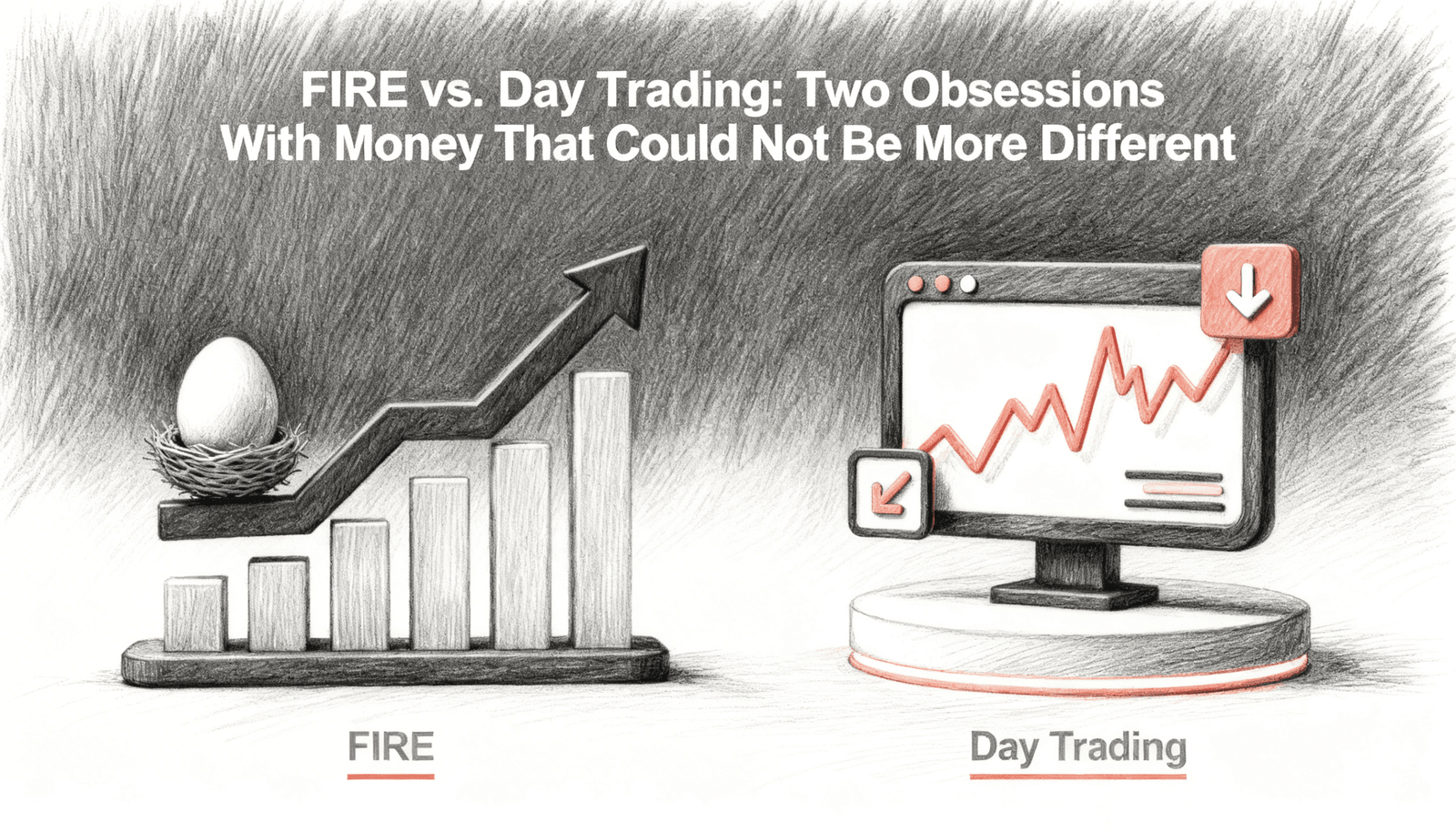 FIRE vs. Day Trading- Two Obsessions With Money That Could Not Be More Different