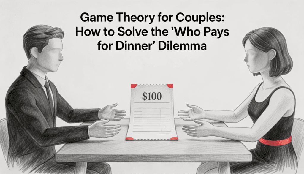 Game Theory for Couples- How to Solve the Who Pays for Dinner Dilemma
