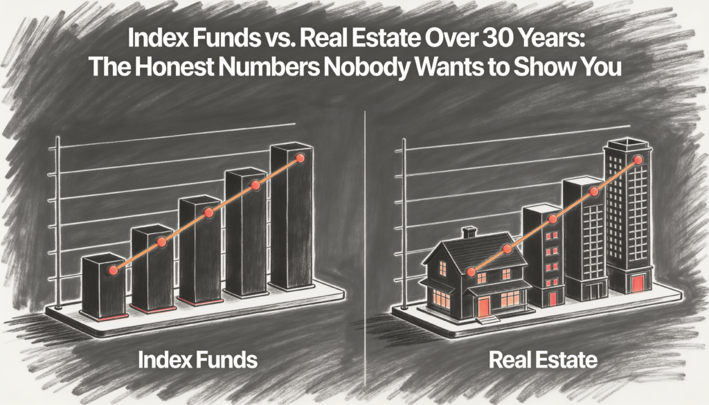 Index Funds vs. Real Estate Over 30 Years- The Honest Numbers Nobody Wants to Show You