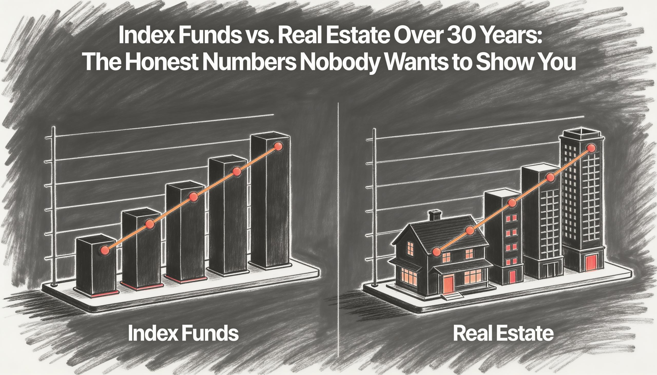 Index Funds vs. Real Estate Over 30 Years- The Honest Numbers Nobody Wants to Show You