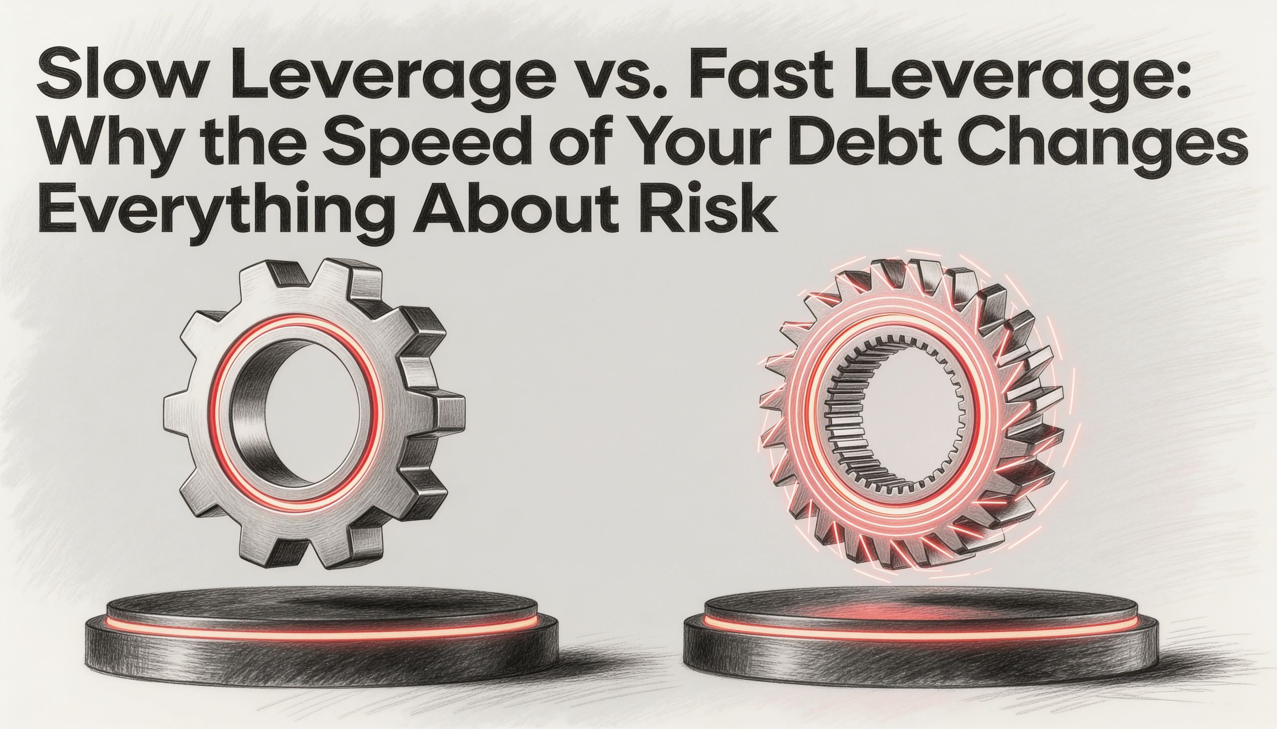 Slow Leverage vs. Fast Leverage- Why the Speed of Your Debt Changes Everything About Risk