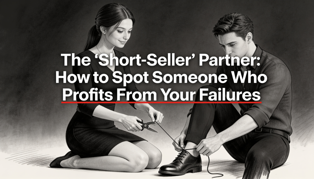 The Short Seller Partner- How to Spot Someone Who Profits From Your Failures