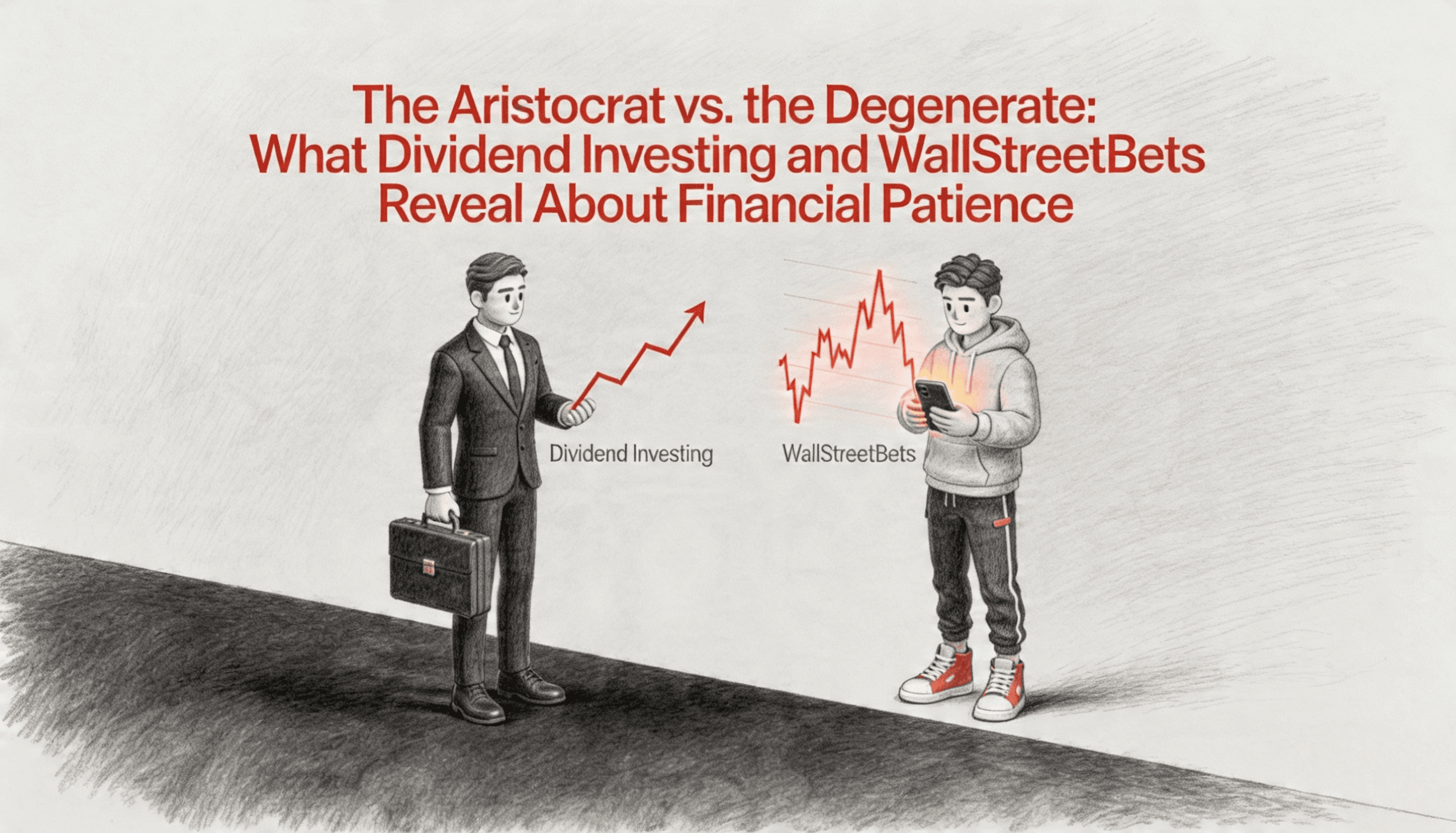 The Aristocrat vs. the Degenerate- What Dividend Investing and WallStreetBets Reveal About Financial Patience
