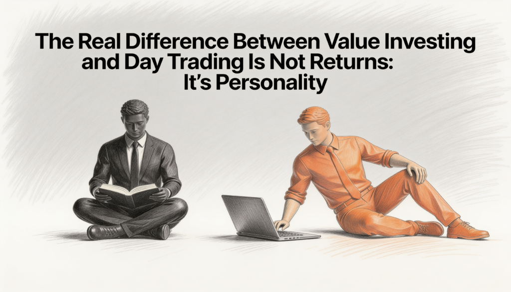 The Real Difference Between Value Investing and Day Trading Is Not Returns- It's Personality
