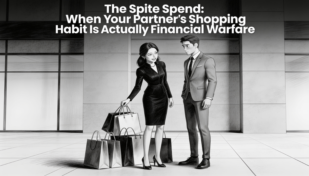The Spite Spending- When Your Partner's Shopping Habit Is Actually Financial Warfare