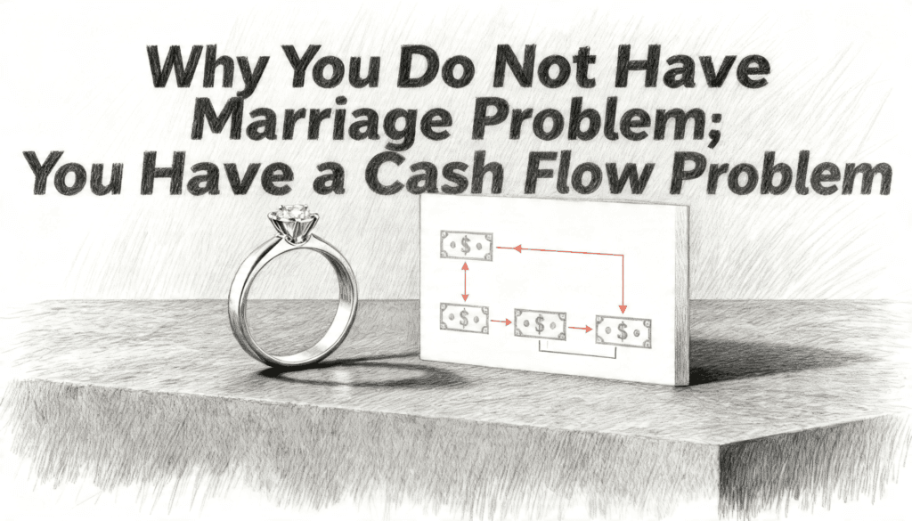Why You Do Not Have a Marriage Problem; You Have a Cash Flow Problem