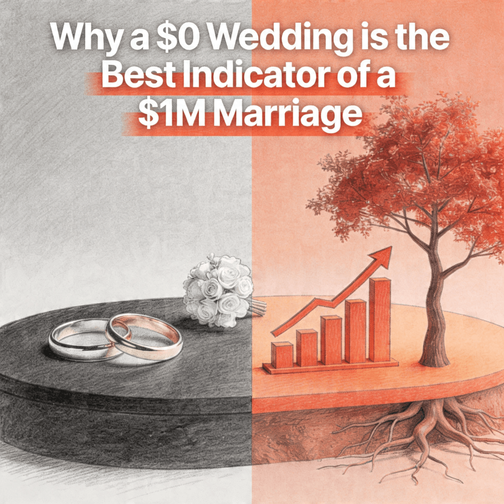 Why a $0 Wedding is the Best Indicator of a $1M Marriage