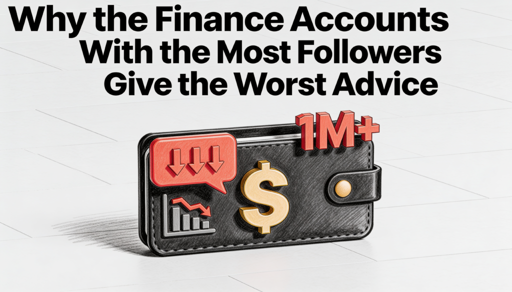 Why the Finance Influencers With the Most Followers Give the Worst Advice