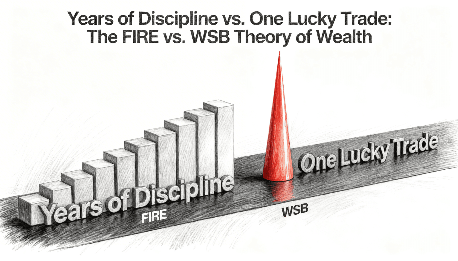 Years of Discipline vs. One Lucky Trade- The FIRE vs. WSB Theory of Wealth