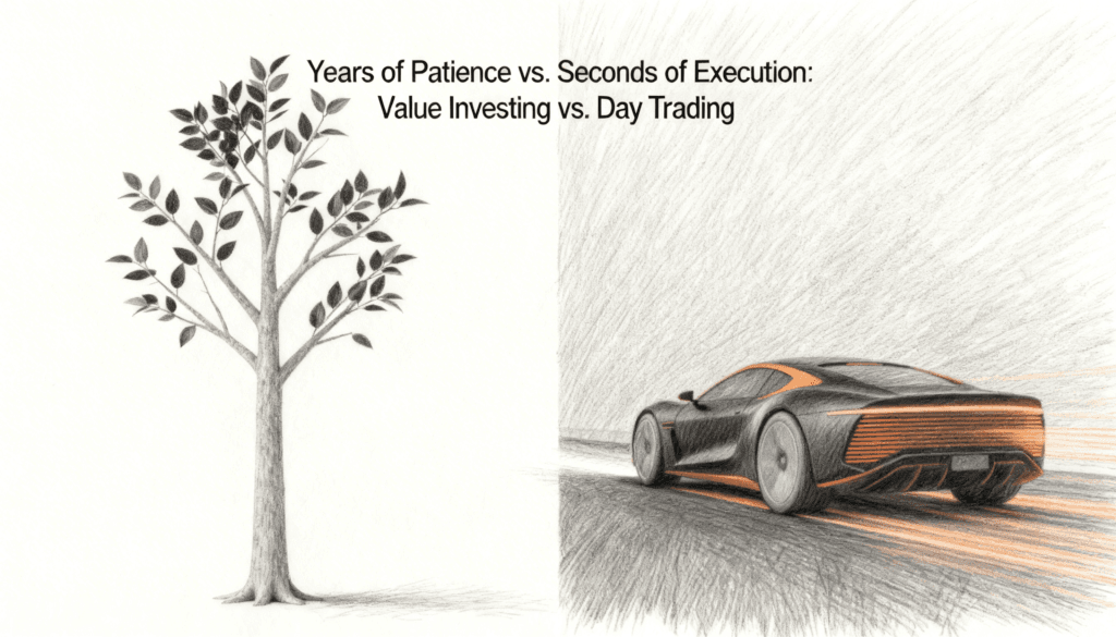 Years of Patience vs. Seconds of Execution- Value Investing vs. Day Trading