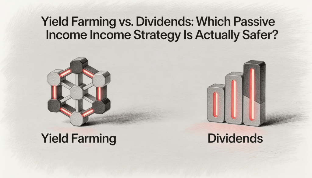 Yield Farming vs. Dividends- Which Passive Income Strategy Is Actually Safer?