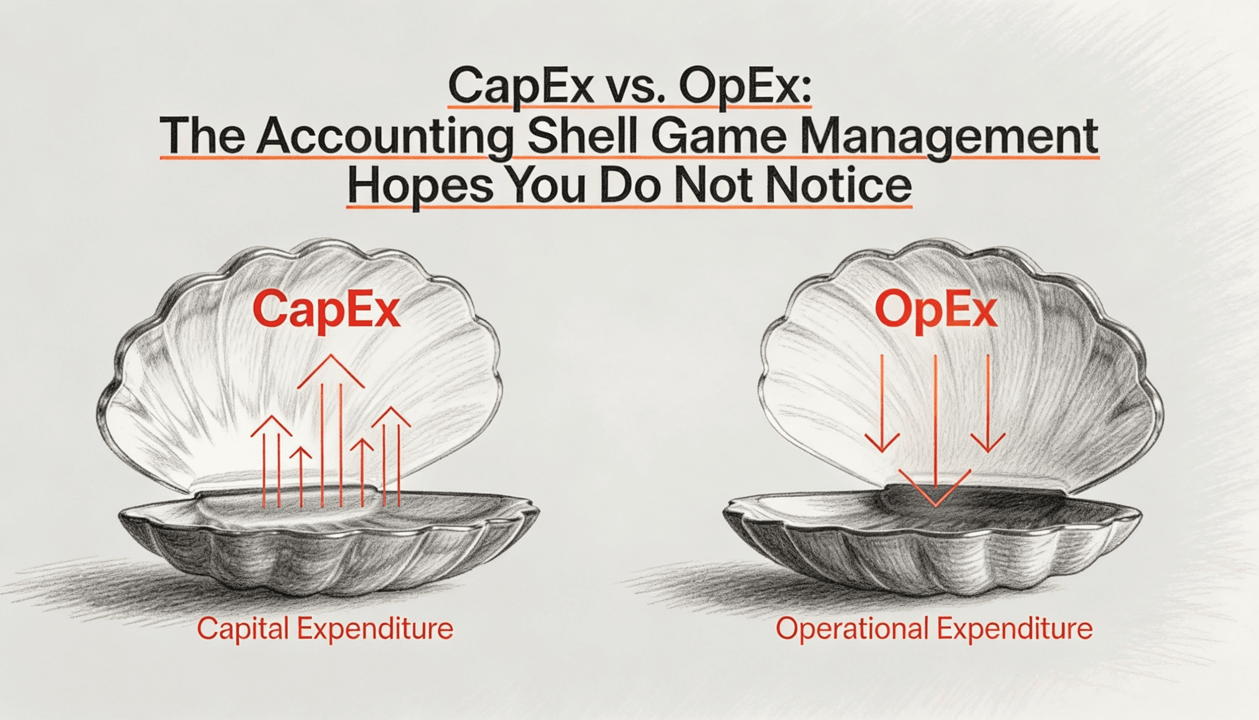 CapEx vs. OpEx- The Accounting Shell Game Management Hopes You Do Not Notice