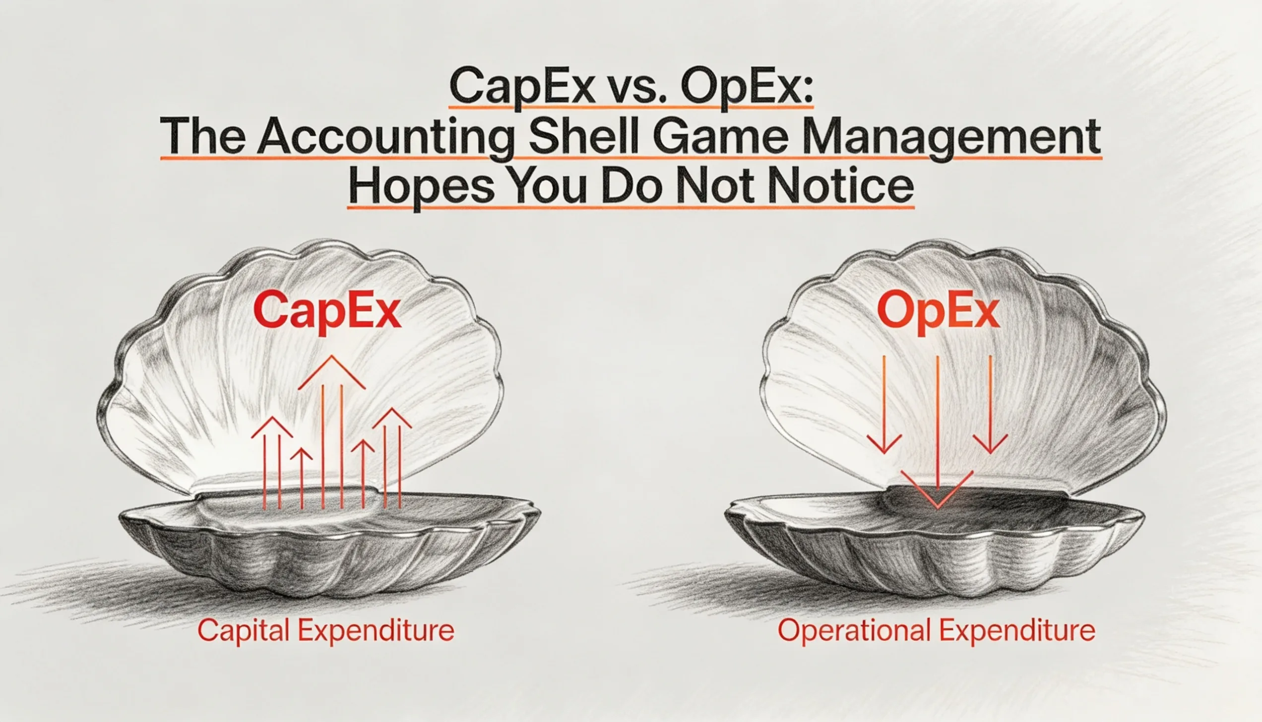 CapEx vs. OpEx- The Accounting Shell Game Management Hopes You Do Not Notice