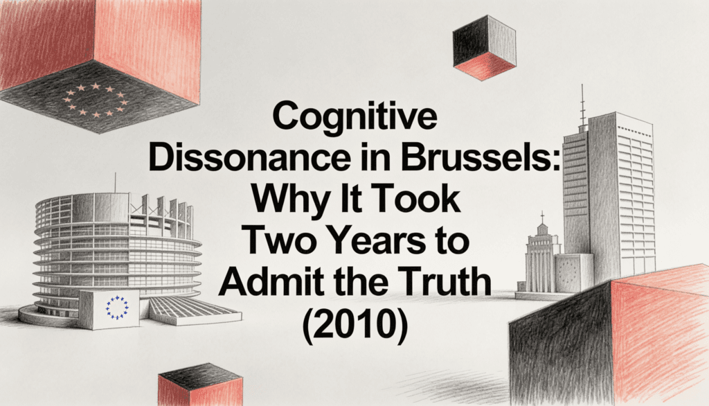 Cognitive Dissonance in Brussels- Why It Took Two Years to Admit the Truth (2010)