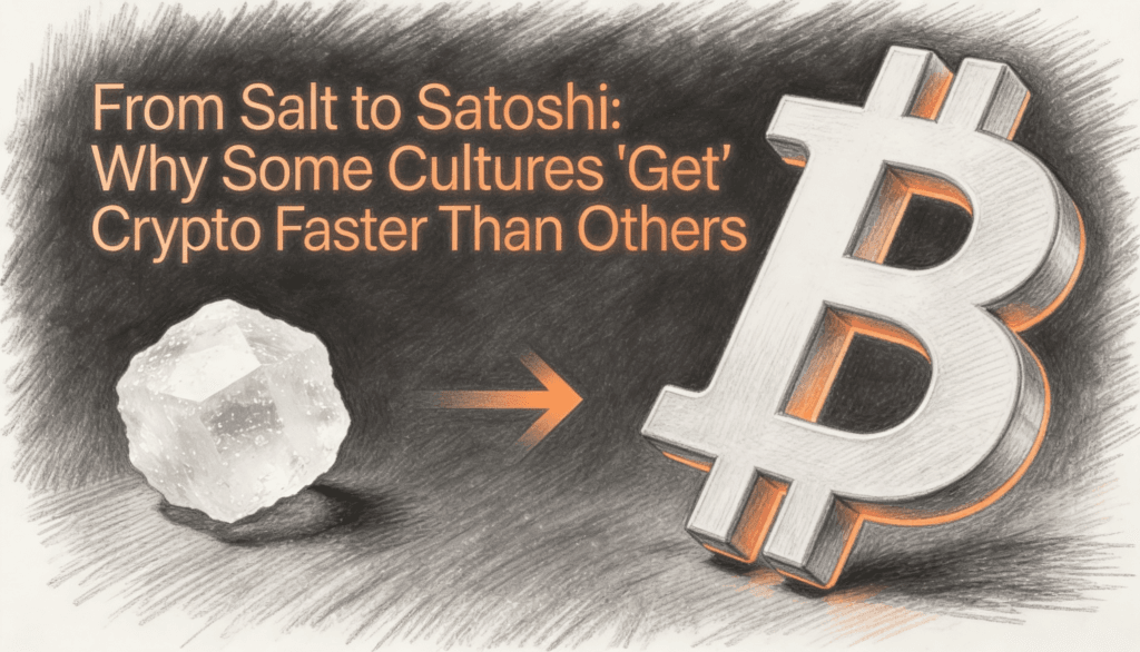 From Salt to Satoshi- Why Some Cultures Get Crypto Faster Than Others