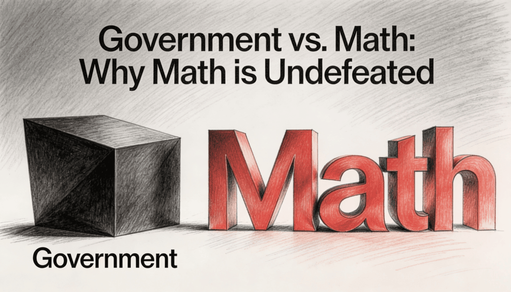 Government vs. Math- Why Math is Undefeated