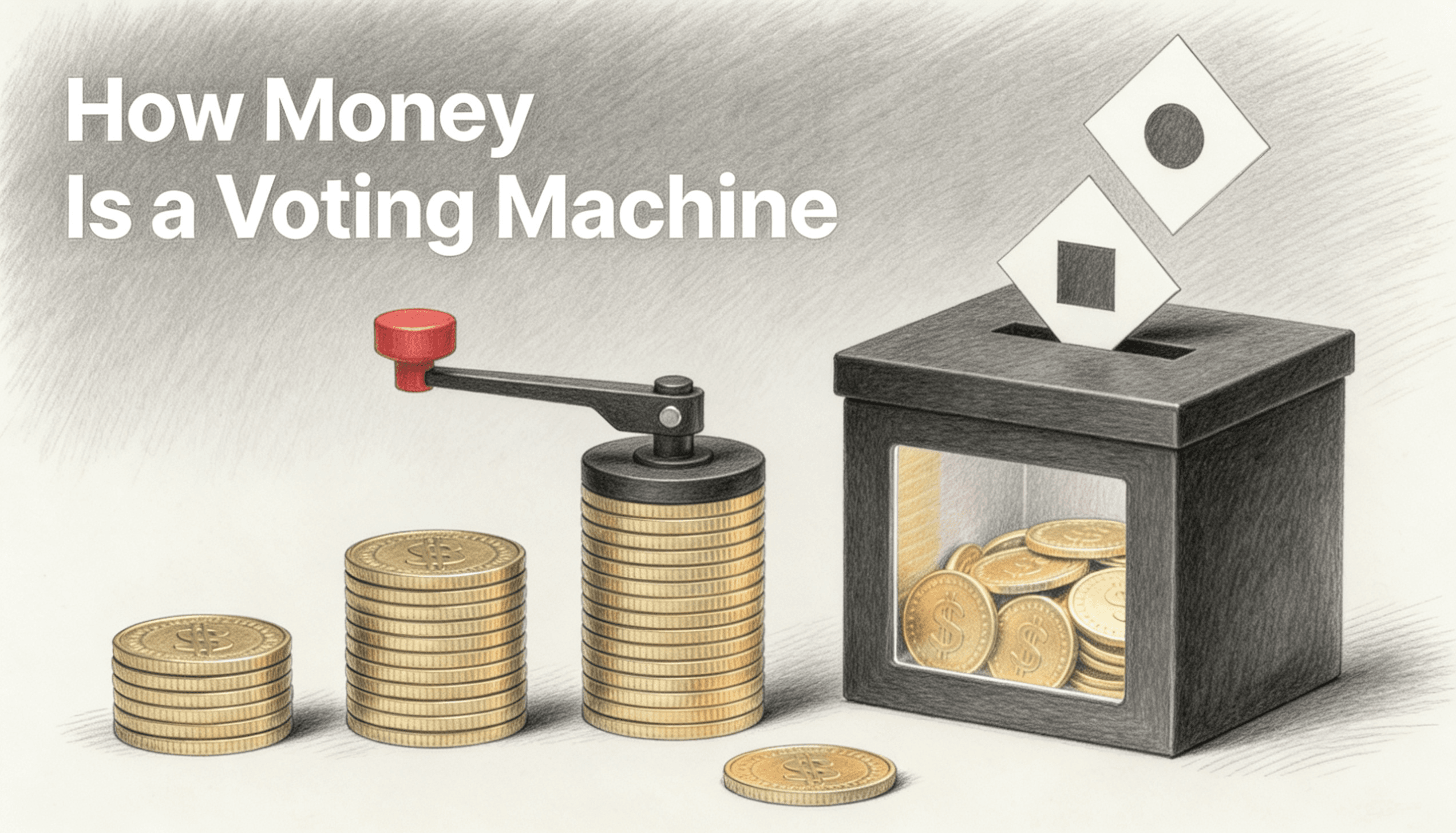 How Money Is a Voting Machine