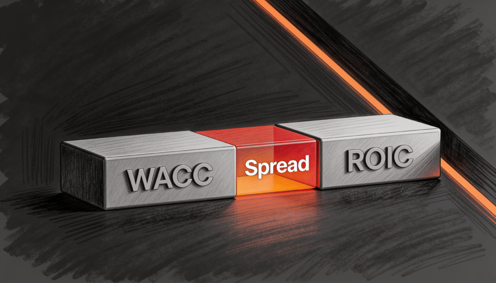 ROIC vs. WACC- The Only Spread That Tells You If a Company Is Actually Creating Value