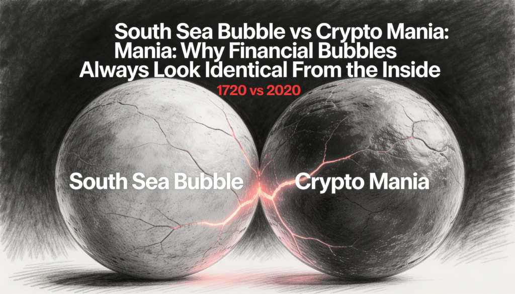 South Sea Bubble vs Crypto Mania- Why Financial Bubbles Always Look Identical From the Inside