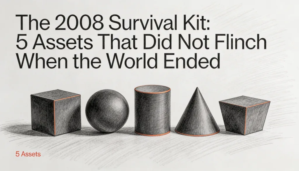 The 2008 Survival Kit- 5 Assets That Did Not Flinch When the World Ended