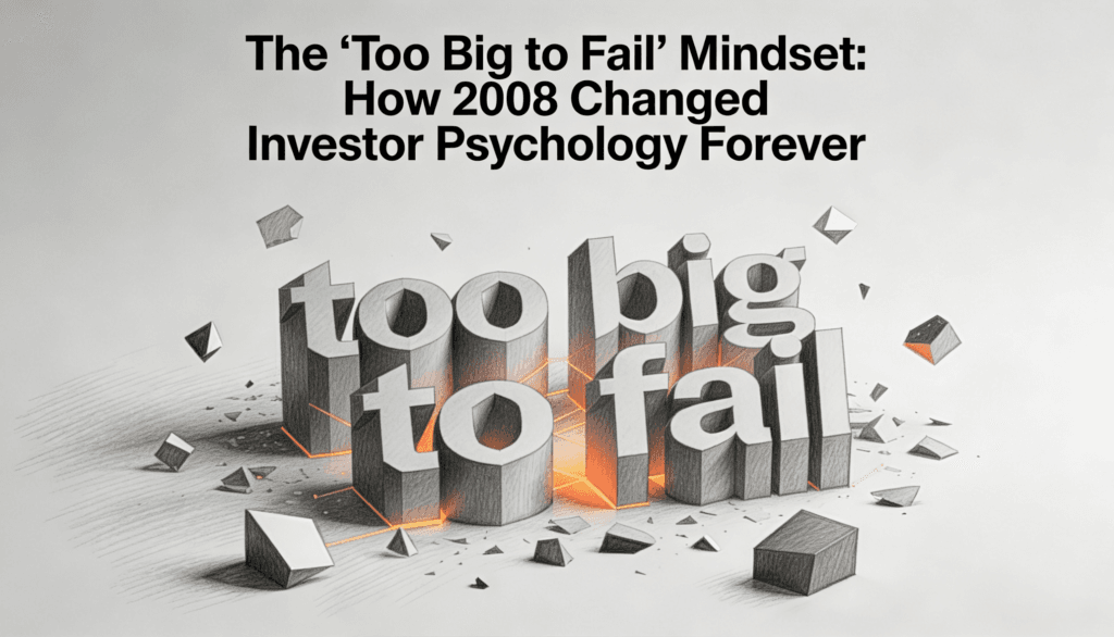The Too Big to Fail Mindset- How 2008 Changed Investor Psychology Forever