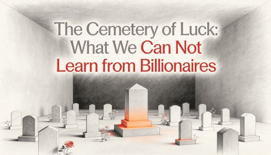 The Cemetery of Luck- What We Can Not Learn from Billionaires