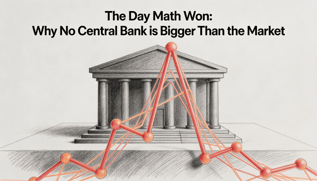 The Day Math Won- Why No Central Bank is Bigger Than the Market