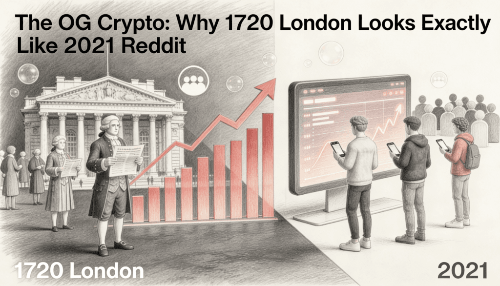 The OG Crypto- Why 1720 London Looks Exactly Like 2021 Reddit
