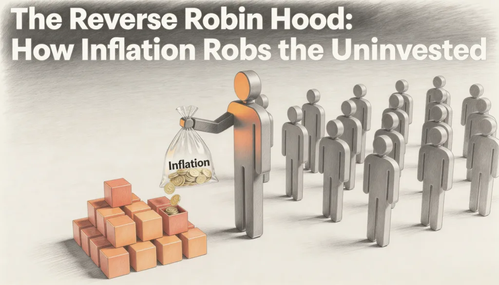 The Reverse Robin Hood- How Inflation Robs the Uninvested
