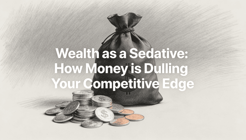 Wealth as a Sedative- How Money is Dulling Your Competitive Edge