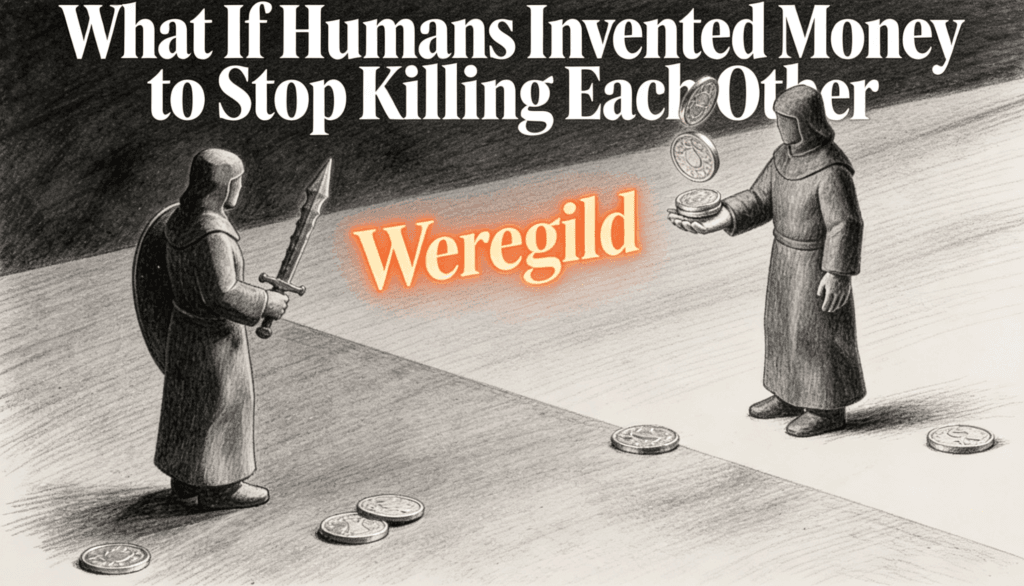 What If Humans Invented Money to Stop Killing Each Other