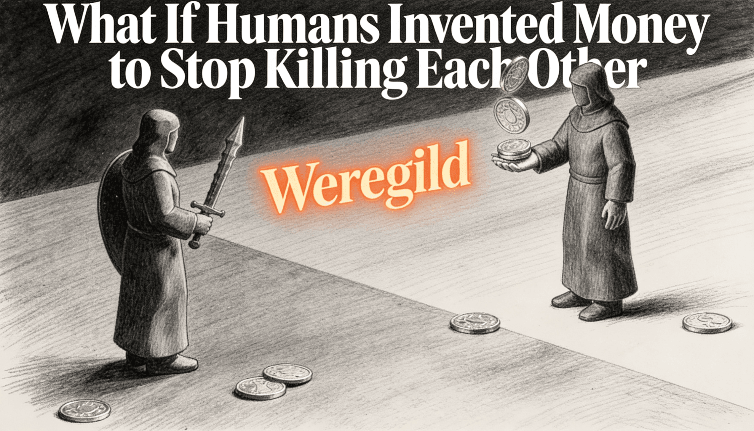 What If Humans Invented Money to Stop Killing Each Other