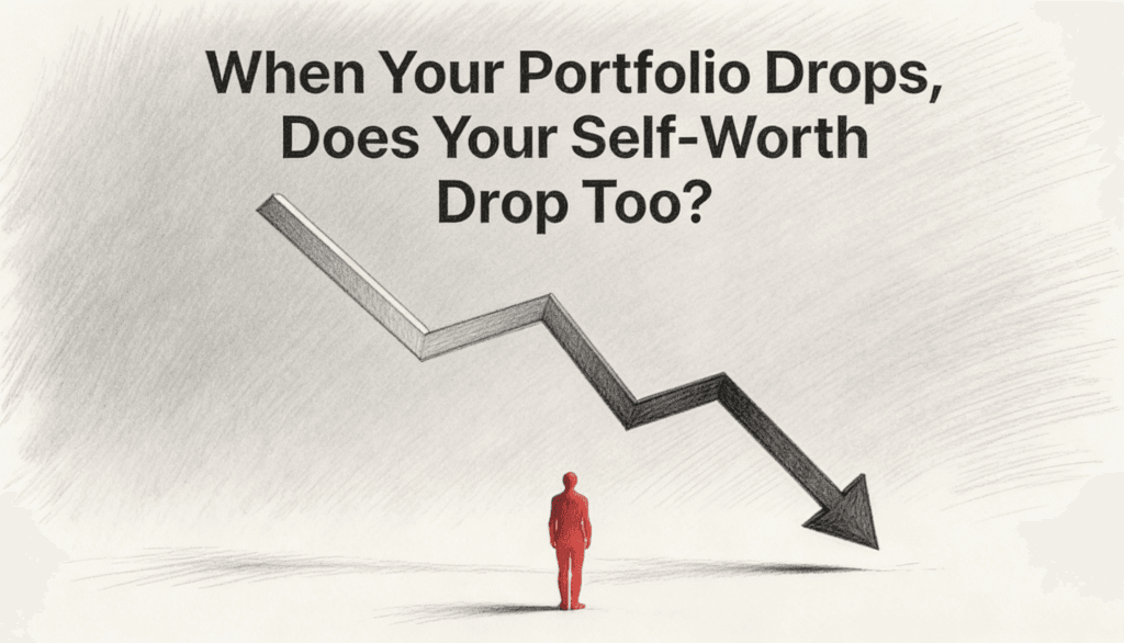 When Your Portfolio Drops, Does Your Self-Worth Drop Too?