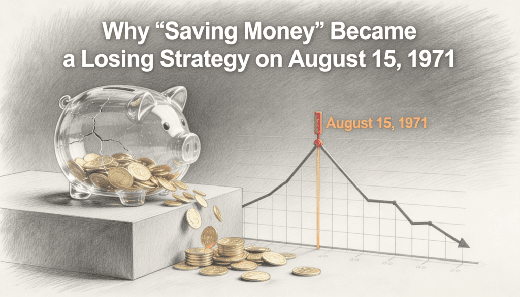 Why Saving Money Became a Losing Strategy on August 15, 1971