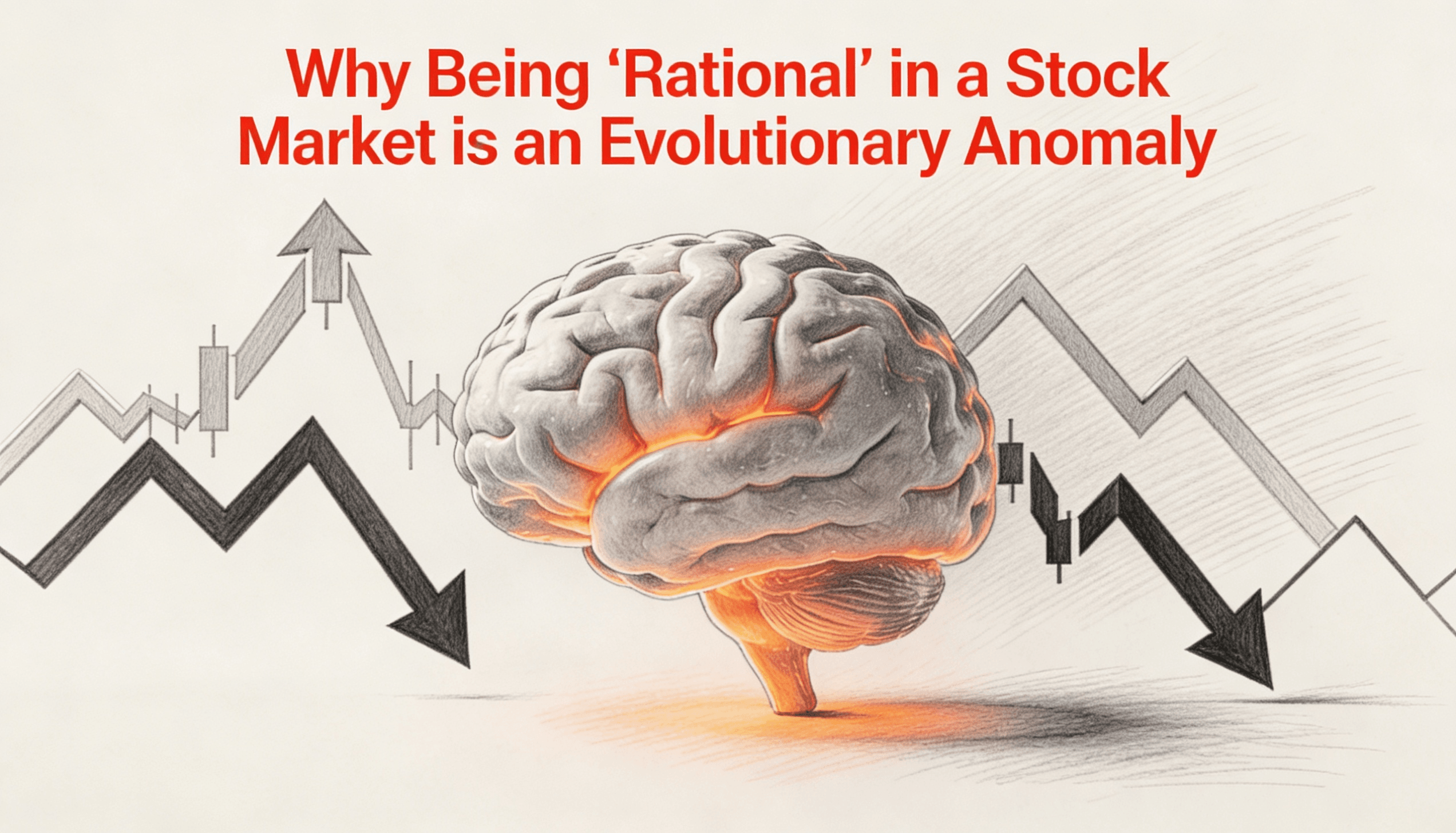 Why Being Rational in a Stock Market is an Evolutionary Anomaly