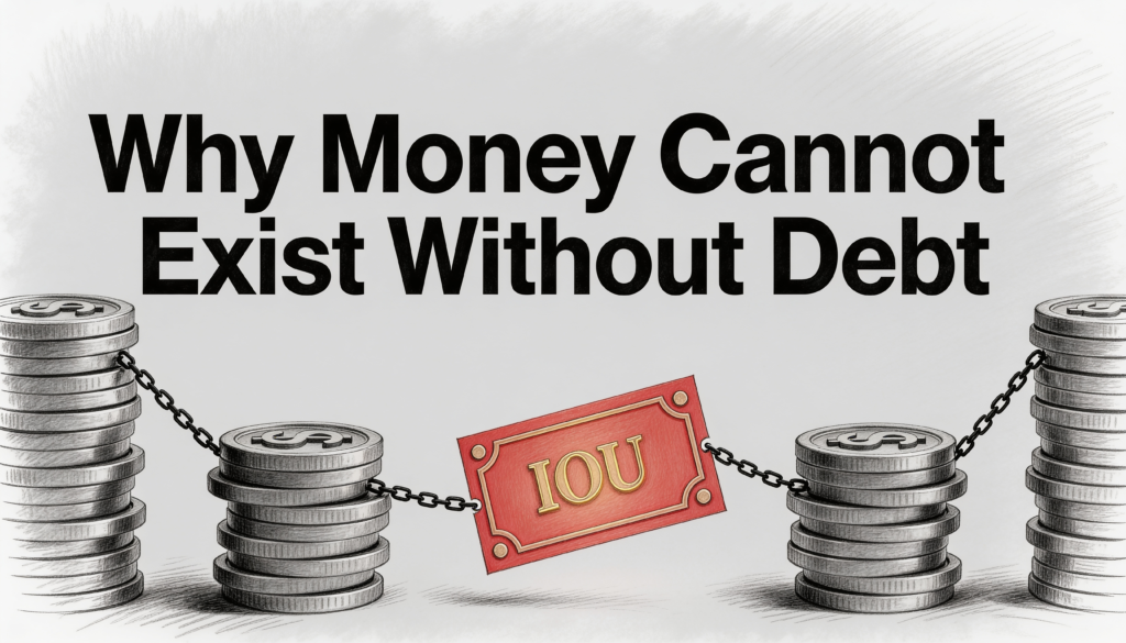 Why Money Cannot Exist Without Debt