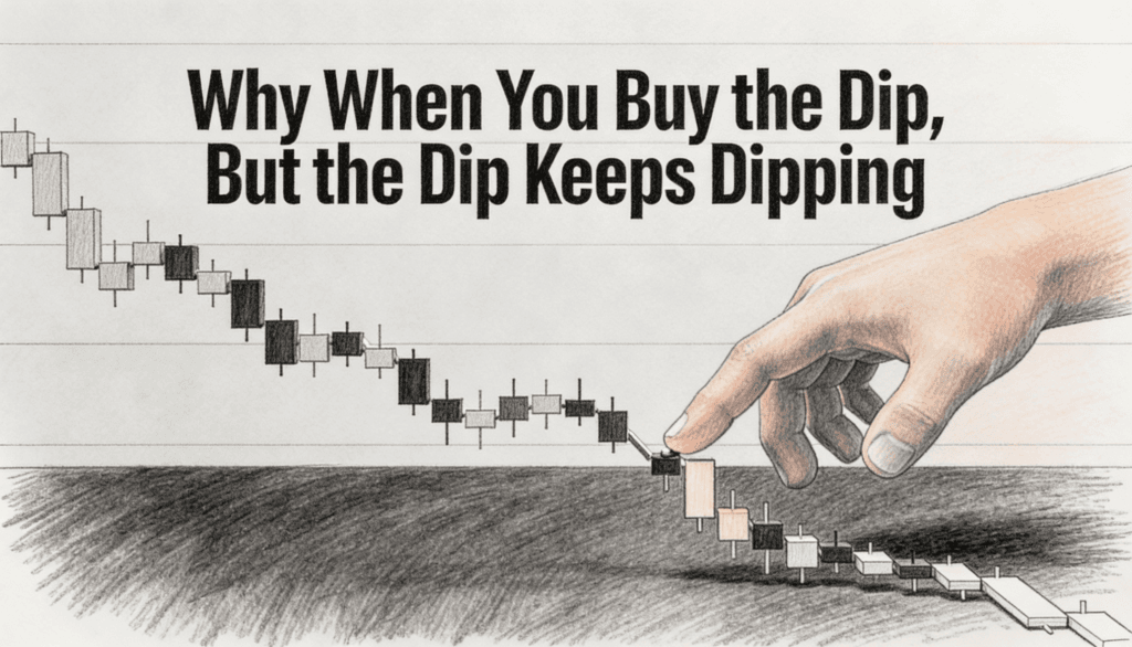 Why When You Buy the Dip, But the Dip Keeps Dipping