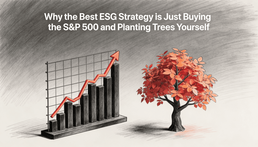Why the Best ESG Strategy is Just Buying the S&P 500 and Planting Trees Yourself