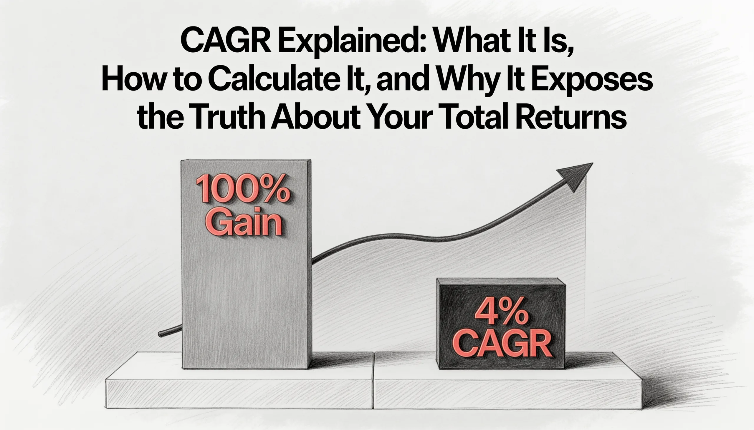 CAGR Explained- What It Is, How to Calculate It, and Why It Exposes the Truth About Your Total Returns