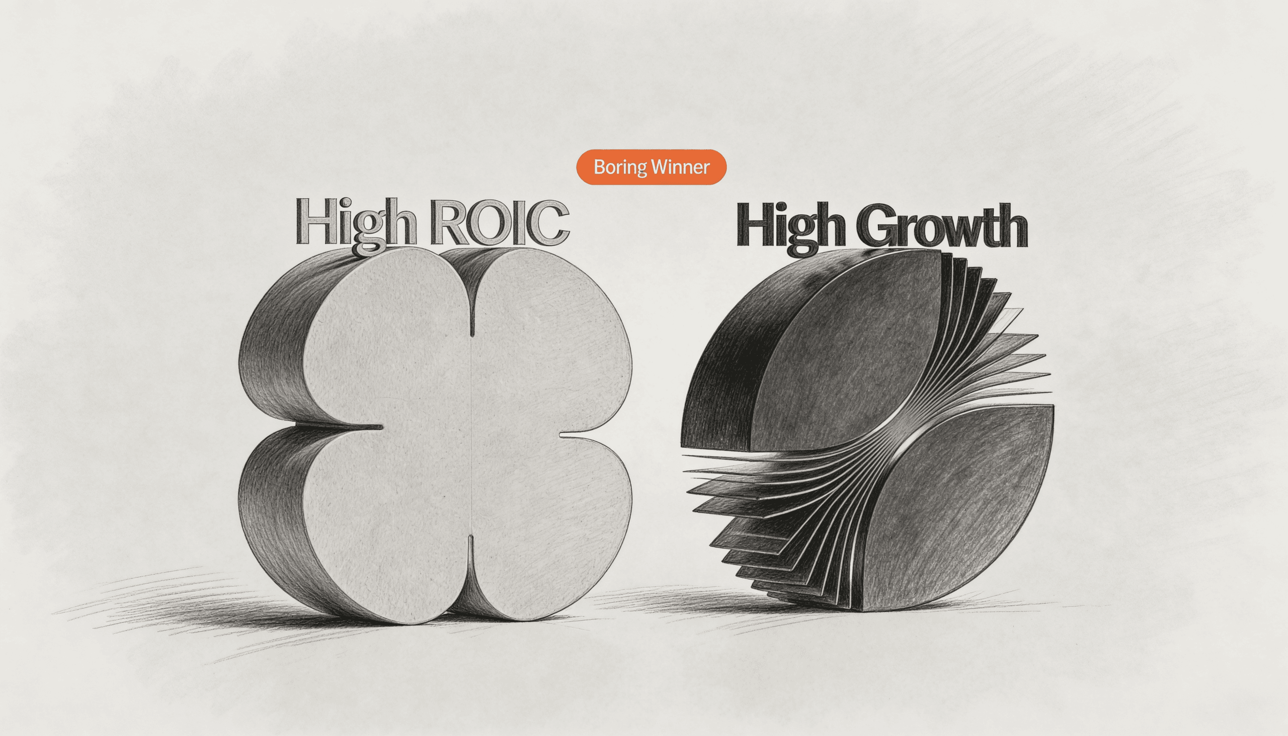 High ROIC vs. High Growth- Why You Should Pick the Boring Winner
